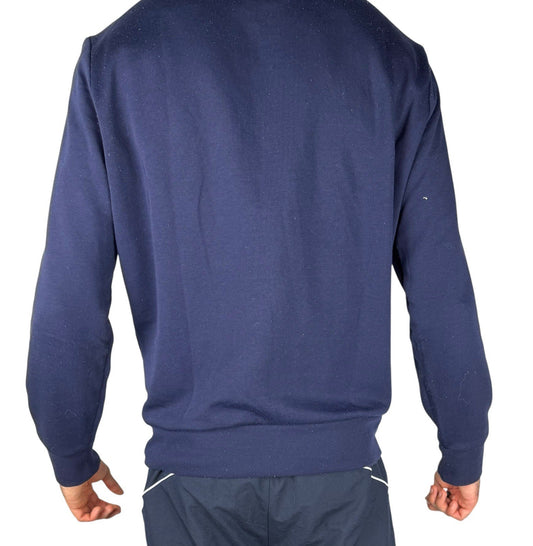 Polo Sport Ralph Lauren Quarterzip Pullover – Navyblau, 100 % Baumwolle L