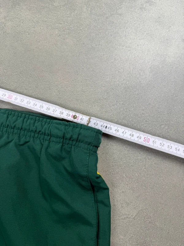 Nike Brasilien Tracksuit – Grün Gelb – Vintage Y2K – Größe L