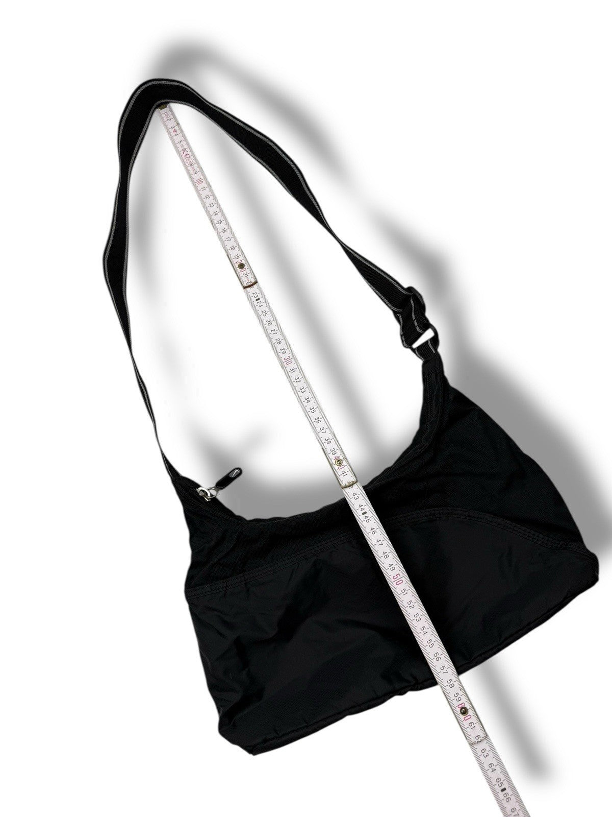 Nike Handtasche – Schwarz – Vintage – Gesticktes Logo