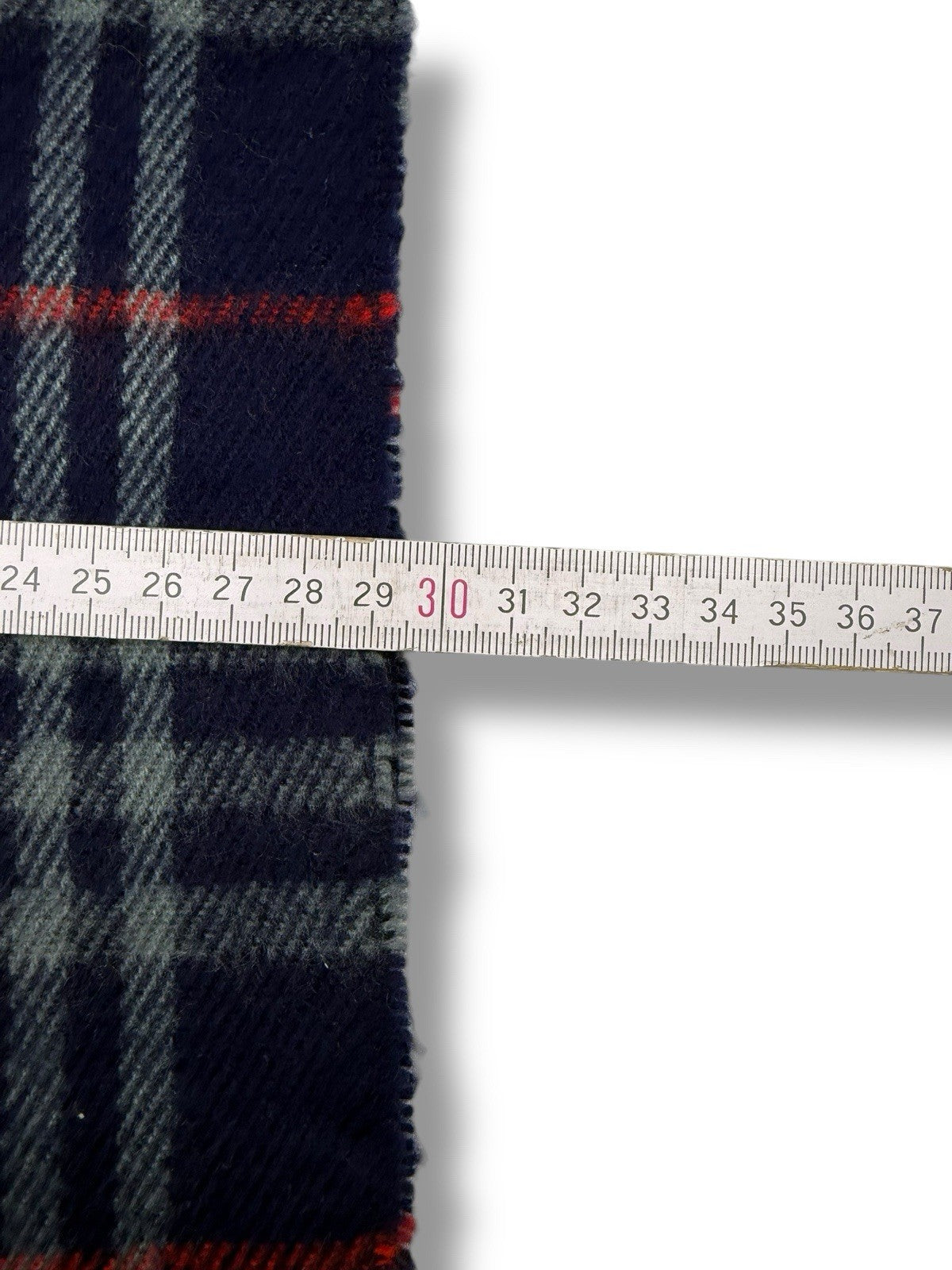 Burberry Schal – Blau – Classic Check – 100 % Lammwolle