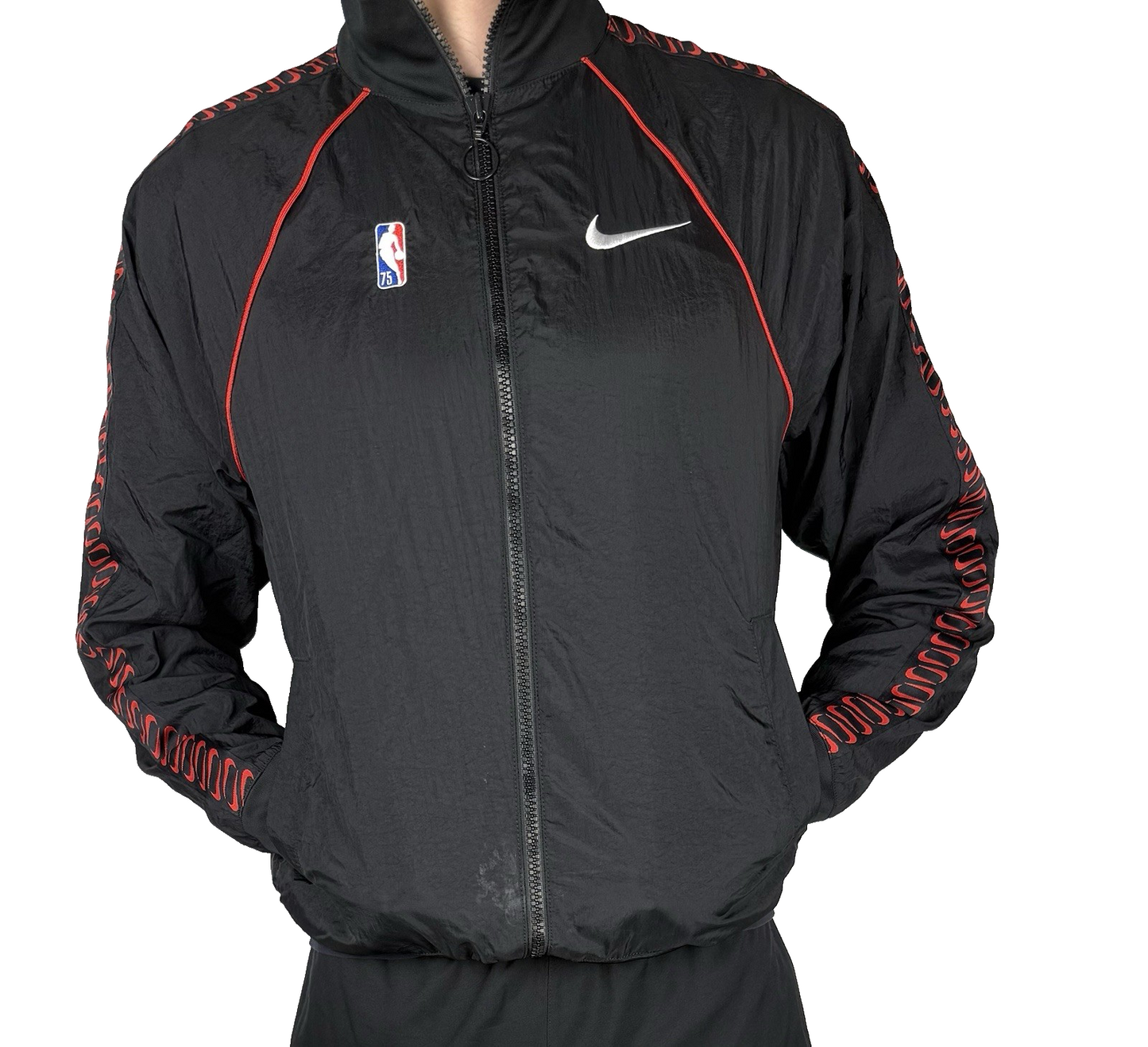 Nike NBA 75th Anniversary Track Jacket – Chicago Bulls, Größe