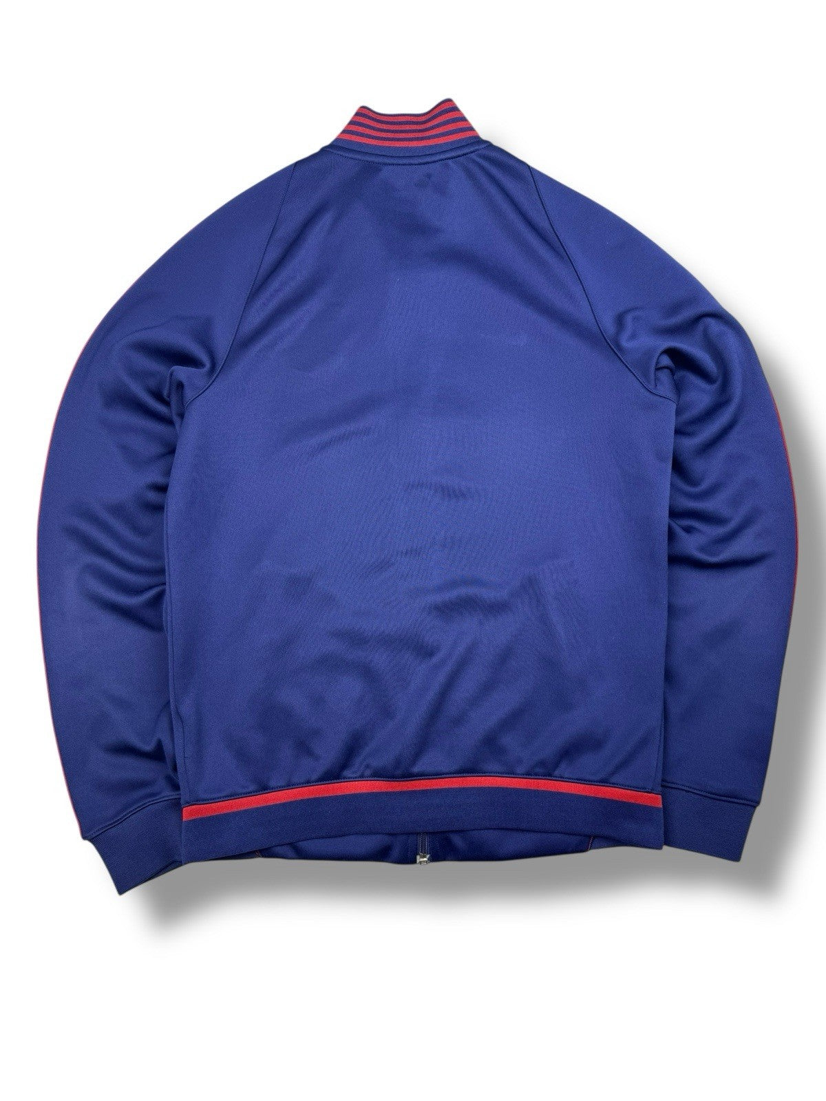 Nike FC Barcelona Track Jacket – Marineblau mit Roten Streifen – Herren L