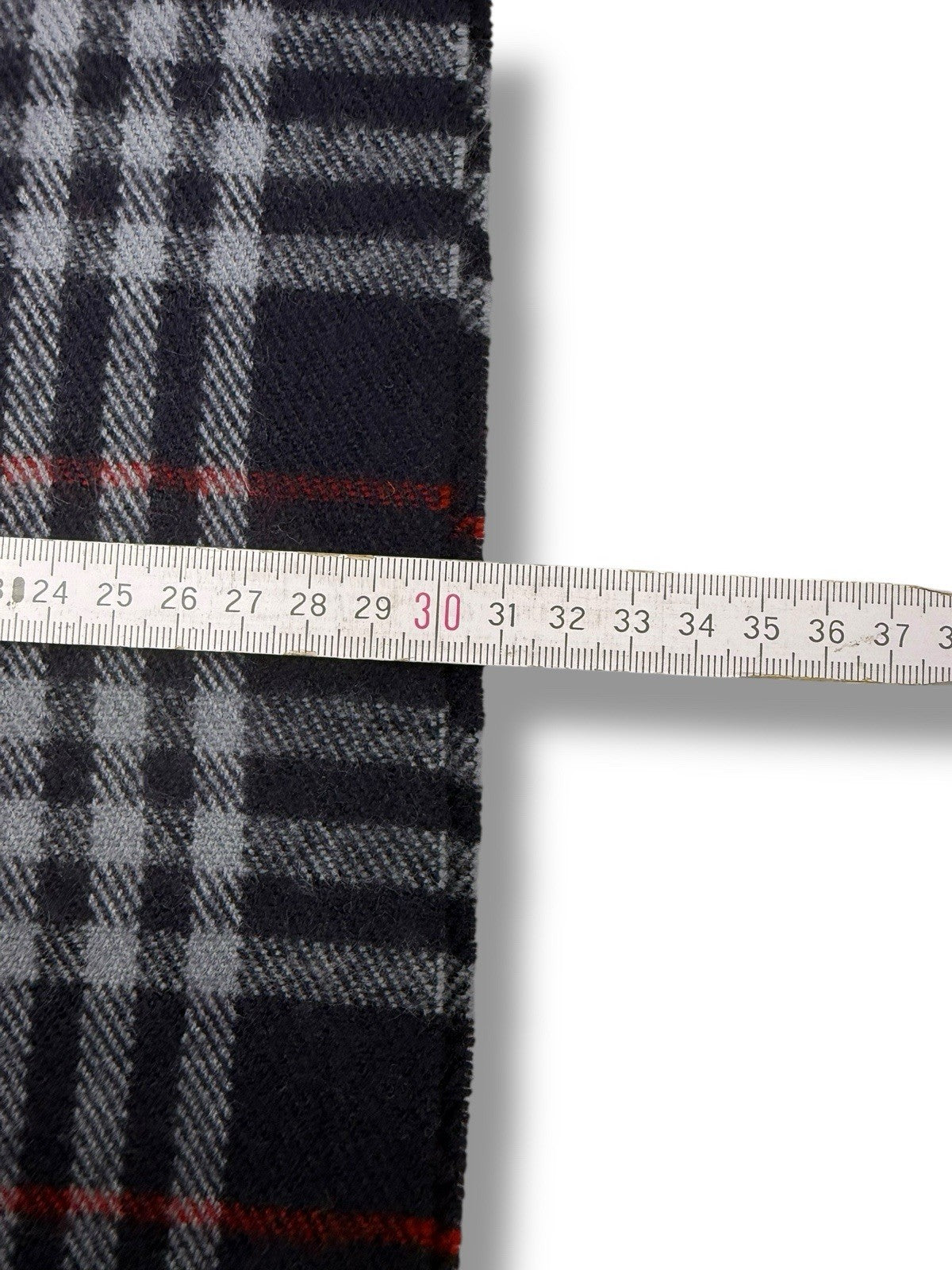 Burberry Schal – Blau – Classic Check – 100 % Lammwolle