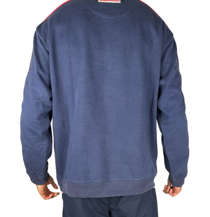 Vintage Nike Pullover – Navy Blau, Baggy Fit, Größe XL