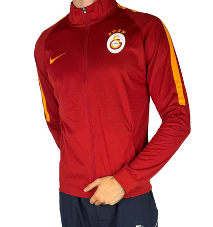 Nike Galatasaray Jacke – Rot, Größe L, Leichtgewicht, Vintage Style