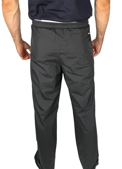 Nike Storm-FIT Track Pants – Schwarz, Open-Leg Nylonhose, Herren M