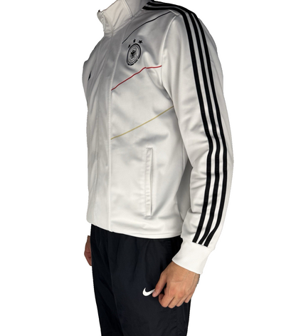 Adidas Deutschland Fußball Jacke 2012 – Vintage DFB Jacke Weiß, Größe L
