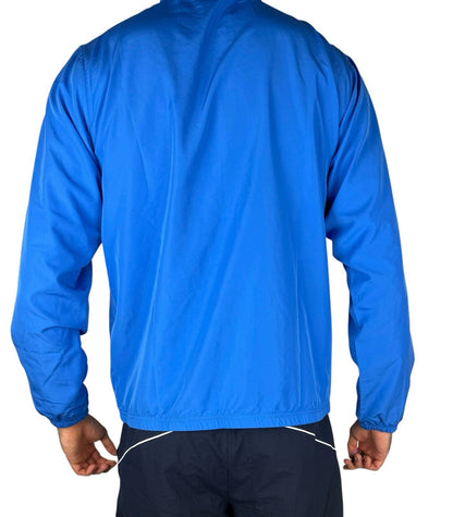 Vintage Nike Trackjacke – Hellblau & Schwarz, Größe M, 90s Look