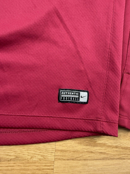 Atletico Madrid Trainingsjacke Quarterzip – Nike, Größe S, Burgunderrot