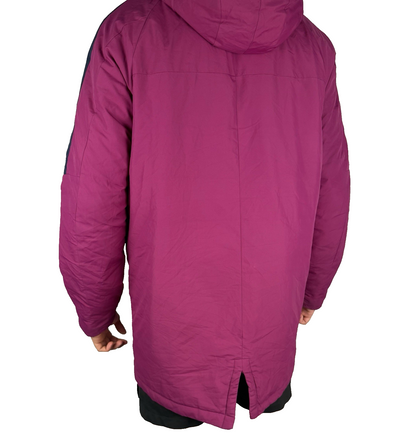 Vintage Nike Manchester City Bench Jacket – Lila/Schwarz – Größe L