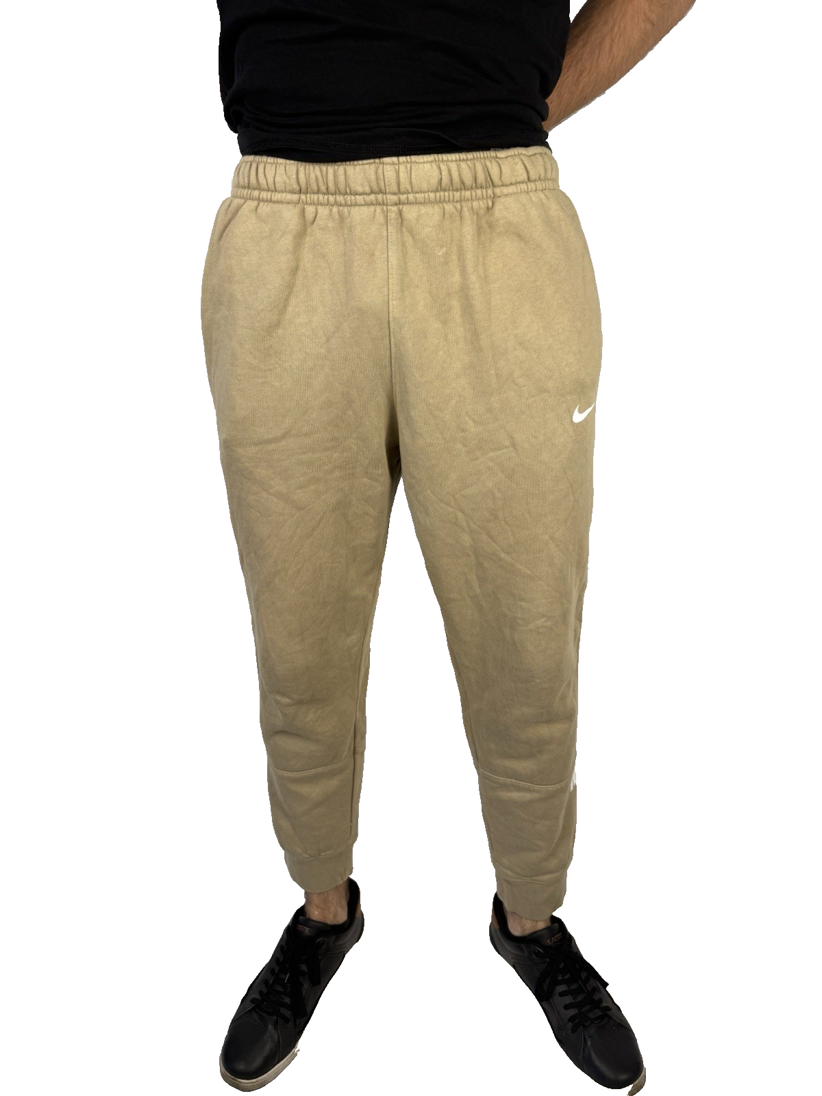 Nike Track Pants – Beige / Creme – Größe M – Standard Fit