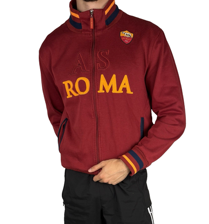 AS Roma Jacke – Rot Größe M Vintage