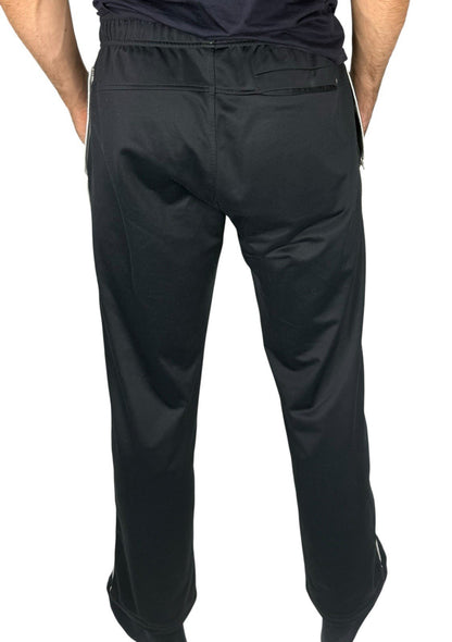 Nike Jogginghose Polyester – Schwarz, Größe M, Baggy Fit Mini Swoosh