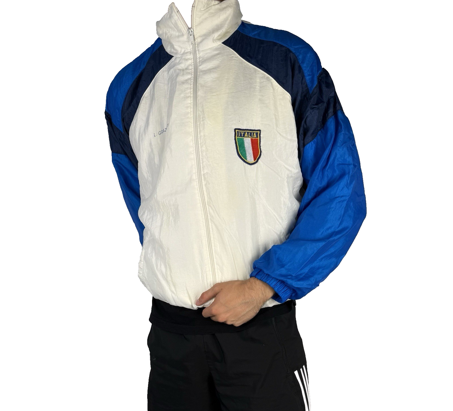 Vintage Skuola Nazionale Maestri Italia Jacke – Baggyfit – Größe M