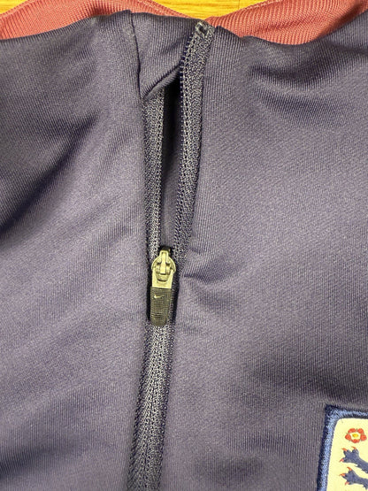 Nike England Trainingsjacke Quarter Zip – Dunkelblau, Größe S, Slimfit, 2024