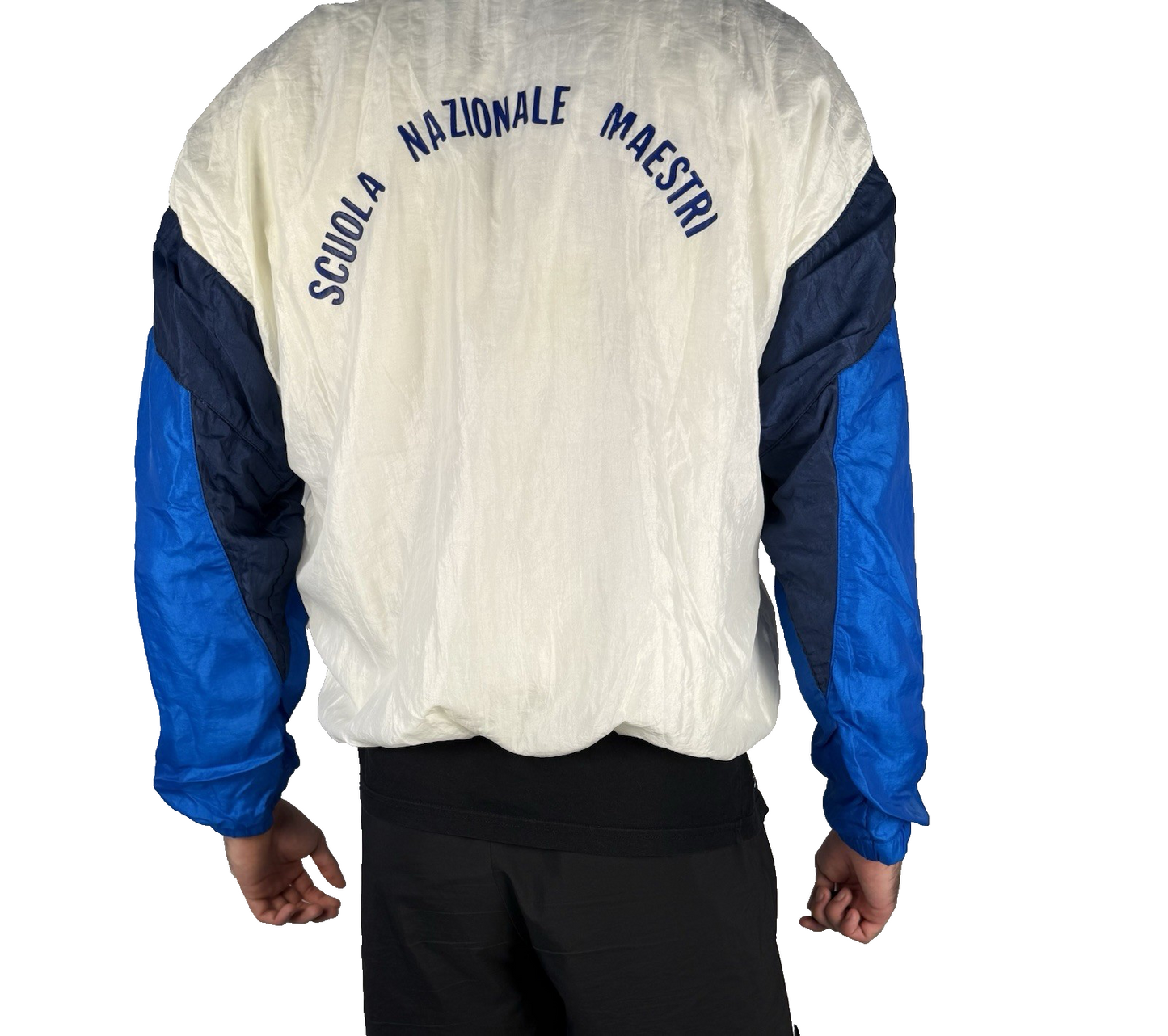 Vintage Skuola Nazionale Maestri Italia Jacke – Baggyfit – Größe M