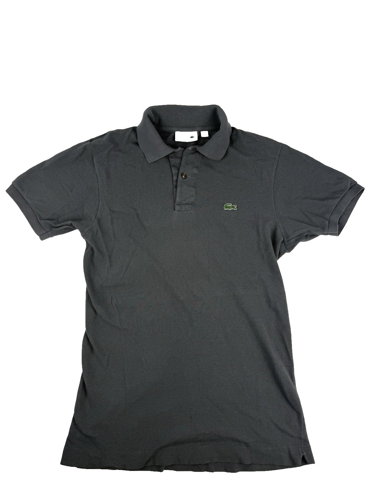 Lacoste Polo Shirt – Grau, Größe S (FR 3 / US S), klassisches Krokodillogo