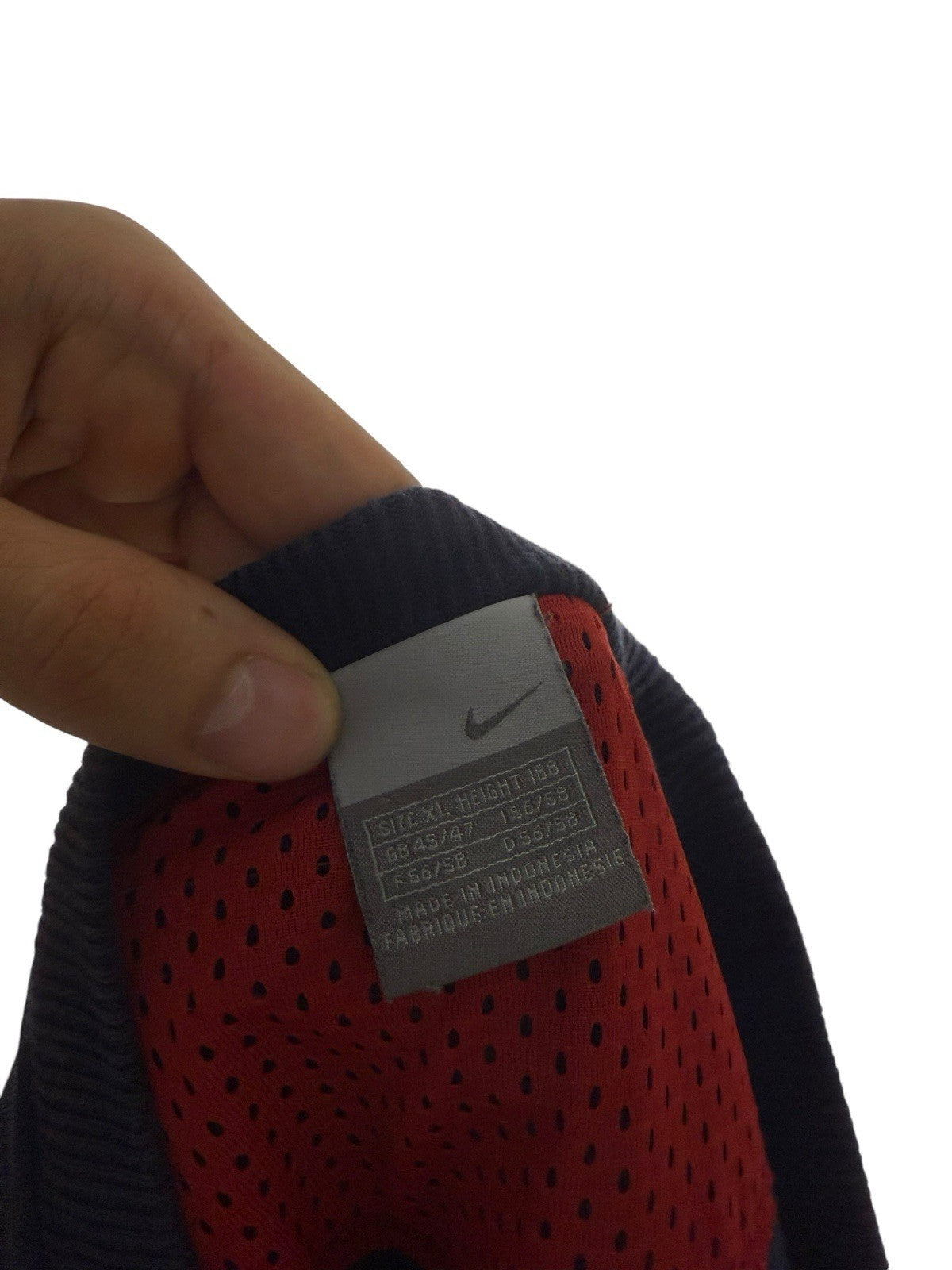 Vintage Nike Pullover – Navy Blau, Baggy Fit, Größe XL