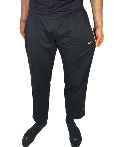 Nike Jogginghose Polyester – Schwarz, Größe M, Baggy Fit Mini Swoosh