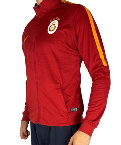 Nike Galatasaray Jacke – Rot, Größe L, Leichtgewicht, Vintage Style