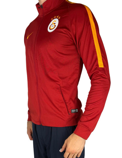 Vintage Nike Jacke Galatasaray – Rot, Größe L, Original Teamwear