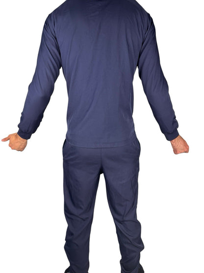 Nike Frankreich Nationalmannschaft Tracksuit – Komplett bestickt – Marineblau M