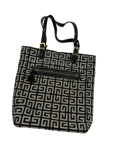 Vintage Givenchy Tasche – Canvas & Leder, Monogram, Top Zustand