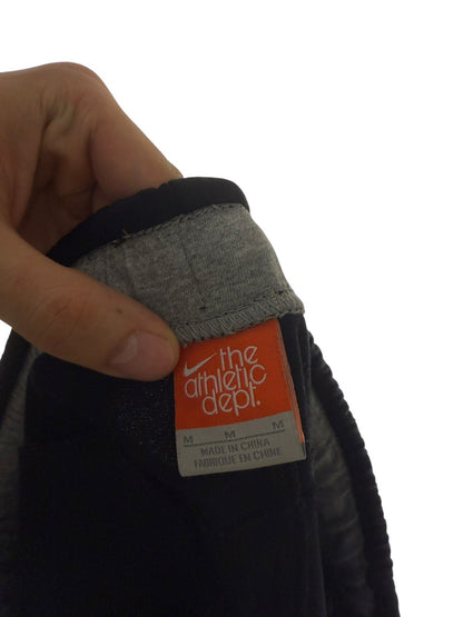 Nike Jogginghose Polyester – Schwarz, Größe M, Baggy Fit Mini Swoosh