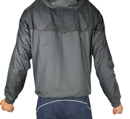 Nike PSG Windbreaker Jacke – Schwarz, Größe L, Polyeste Leichtgewicht mit Kapuze