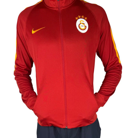 Nike Galatasaray Jacke – Rot, Größe L, Leichtgewicht, Vintage Style