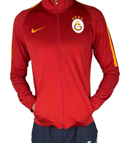 Vintage Nike Jacke Galatasaray – Rot, Größe L, Original Teamwear
