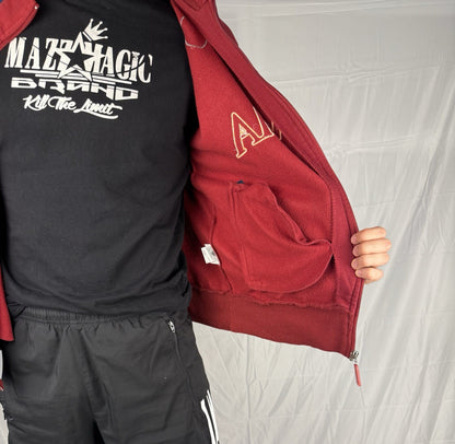 AS Roma Jacke – Rot Größe M Vintage