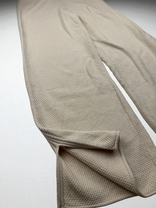 Premium Jogger – Beige – Grobstrick – Damen S