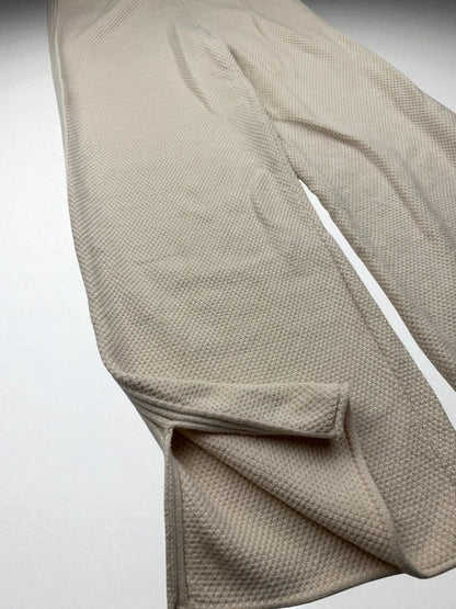 Premium Jogger – Beige – Grobstrick – Damen S