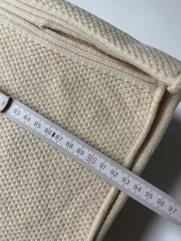 Premium Jogger – Beige – Grobstrick – Damen S