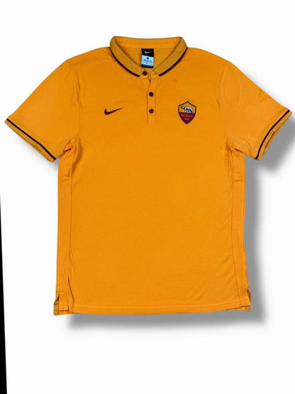 AS Roma Polo Shirt – Orange – Nike – Größe L