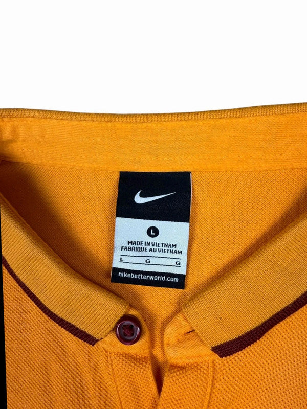 AS Roma Polo Shirt – Orange – Nike – Größe L