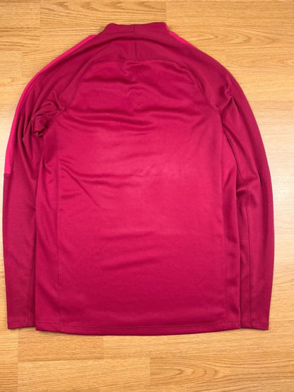 Atletico Madrid Trainingsjacke Quarterzip – Nike, Größe S, Burgunderrot jasje - veste- giacca