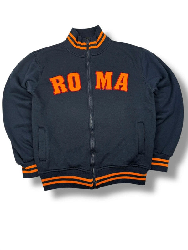 AS Roma Sweater – Schwarz / Orange – Größe S