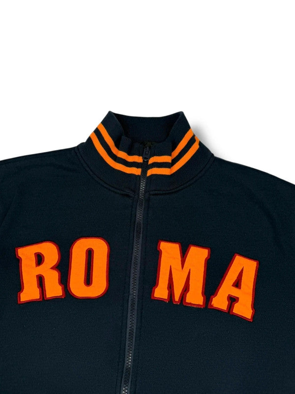AS Roma Sweater – Schwarz / Orange – Größe S