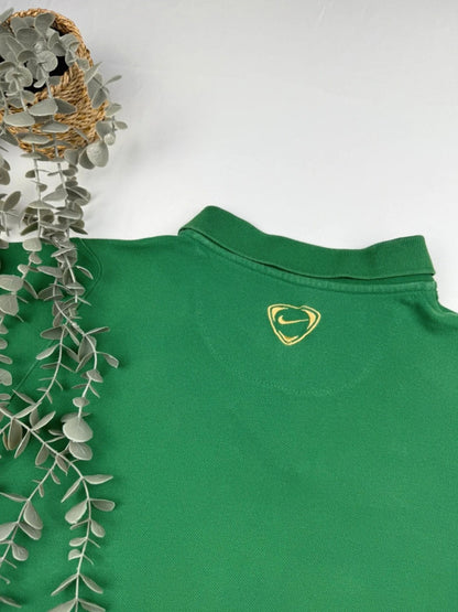 Nike – Portugal Polo Shirt – Grün – Größe M