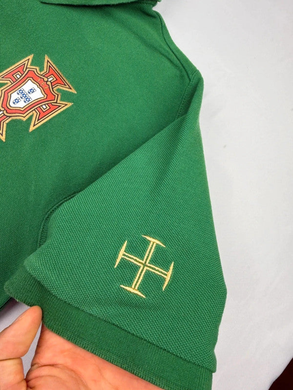 Nike – Portugal Polo Shirt – Grün – Größe M