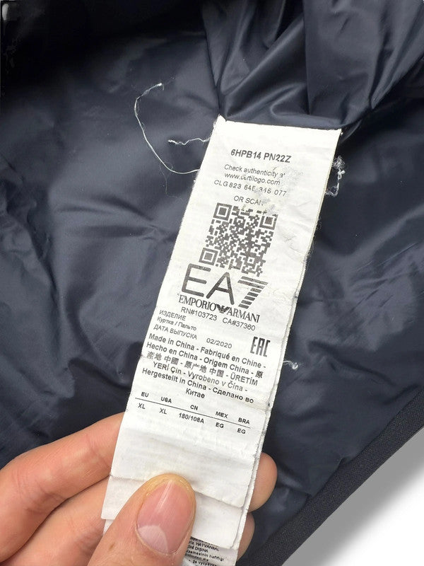 Emporio Armani EA7 Daunenjacke – Schwarz – Größe L