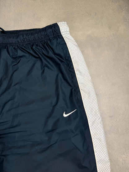 Nike Track Pants – Marine/Weiß – größe L (Gummizug defekt links) baggy y2k