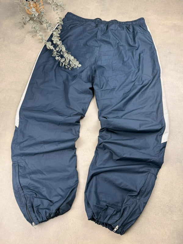 Nike Track Pants – Marine/Weiß – größe L (Gummizug defekt links) baggy y2k