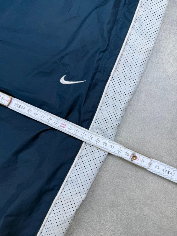 Nike Track Pants – Marine/Weiß – größe L (Gummizug defekt links) baggy y2k