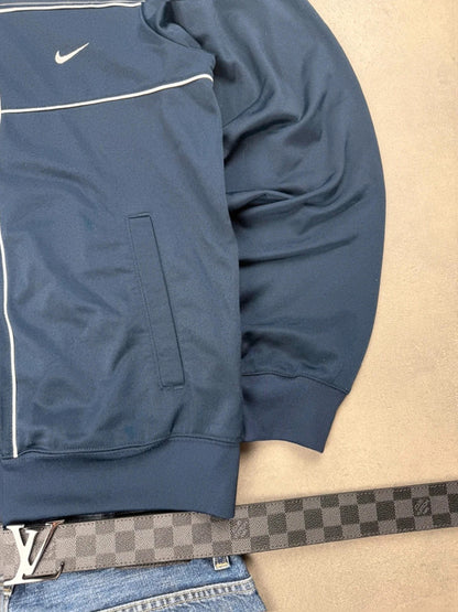 Nike Track Jacket – Schwarz – Piping – größe S
