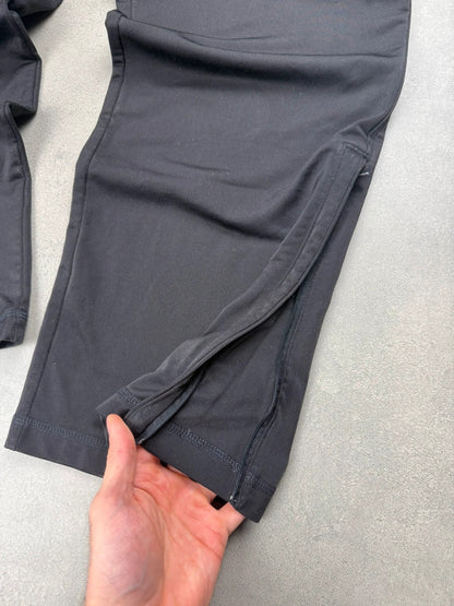 Puma Vintage Trainingshose Schwarz Beinsipper L-XL Sporthose Jogginghose trackpants