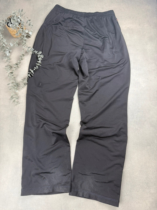 Puma Vintage Trainingshose Schwarz Beinsipper L-XL Sporthose Jogginghose trackpants