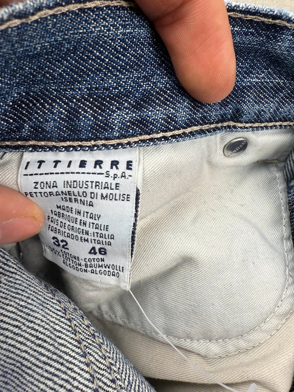 Versace Jeans – Blau – Made in Italy – W32 / EU 46 – Luxury Denim